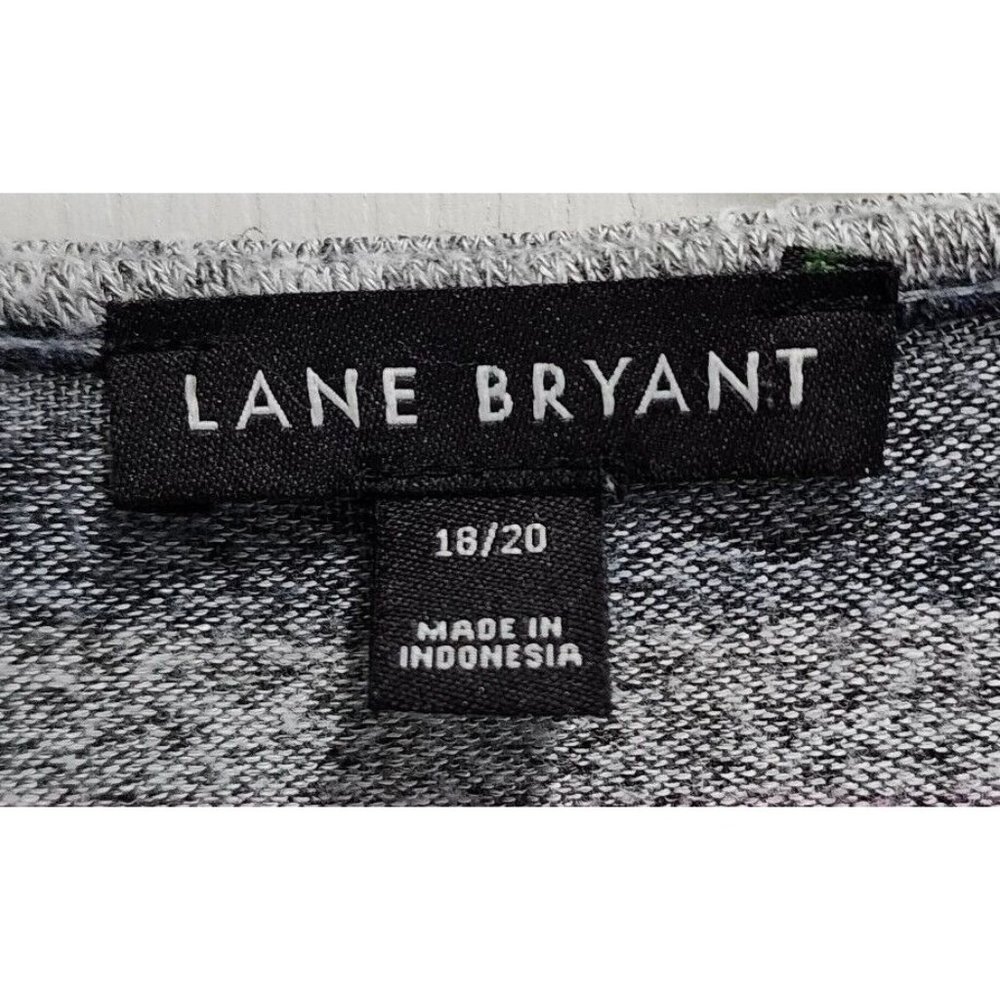 Lane Bryant Womens Long Sleeve Softest Touch Surplice Neck Sweater Striped 18/20 - Picture 5 of 10